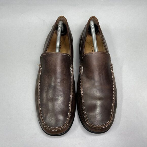 Ecco Classic Moc 2.0 Loafers‎ Men\'s Size 11 Brown Leather Slip On Casual Shoes main image 6